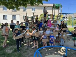До Дня захисту дітей в Сокілецькому старостинському окрузі відбулися розважальні заходи