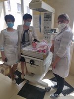 День вишиванки в акушерсько-гінекологічному відділенні Козятинської центральної районної лікарні відсвяткували з подарунками для новонароджених дітей
