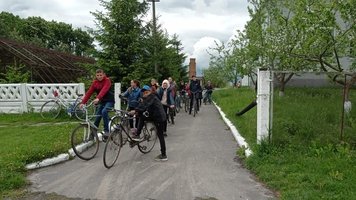 Велопробіг учнів Флоріанівського ЗНВК