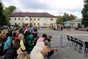 З глибоким сумом громада прощалась із двома нашими Героями.