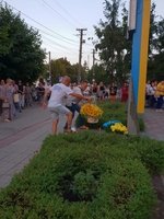 29 серпня відбулась тиха акція «Запали свічку памʼяті» до Дня памʼяті захисників України