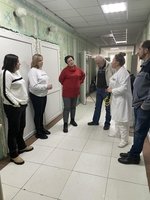 Відбулася робоча зустріч з директором Козятинської ЦРЛ на якій активно обговорювалися питання функціонування лікарні
