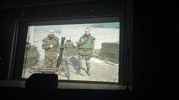 Сьогодні відбувся перегляд документального фільму «Воїни духу» та зустріч із земляком, який є героєм цієї стрічки