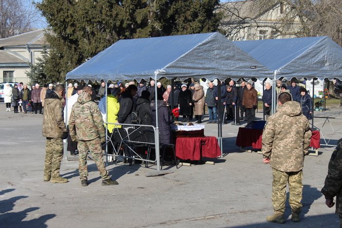 Сьогодні ми прощалися з нашим захисником Медведєвим Микитою Євгенійовичем