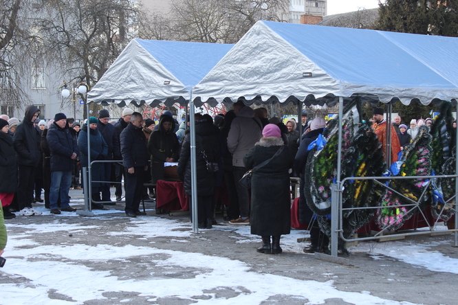 Сьогодні ми проводжали в останню дорогу нашого Захисника Нечипорука Віталія Миколайовича